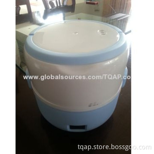 Portable Food Warmer Electric Rice Cooker with Spoon and Egg Holder